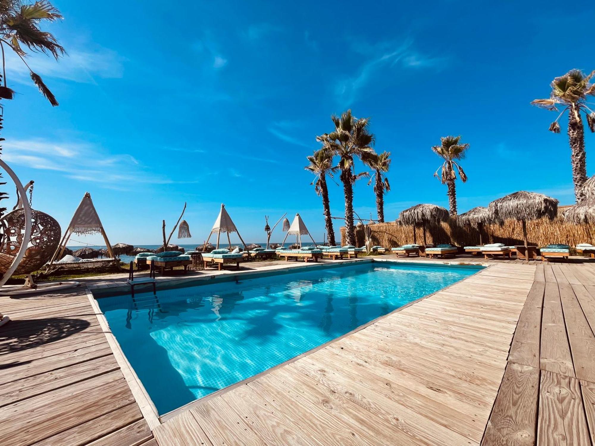 Athena Sea Front Apartment, Parking & Pool Lago Patria Dış mekan fotoğraf